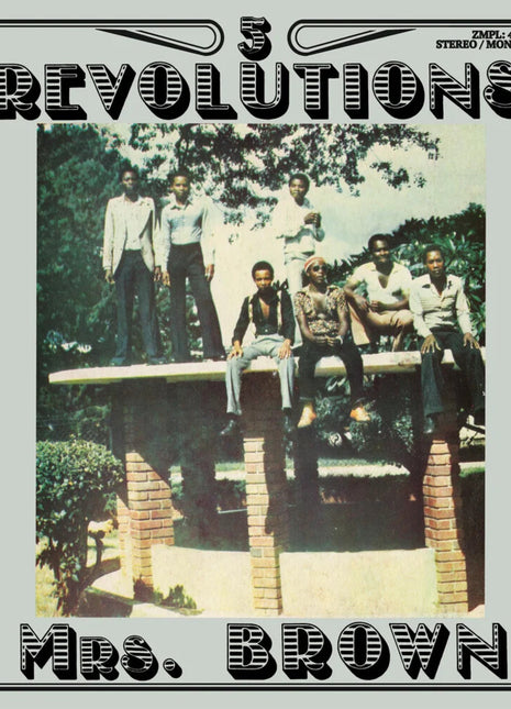 the album cover for 5 Revolutions - Mrs Brown