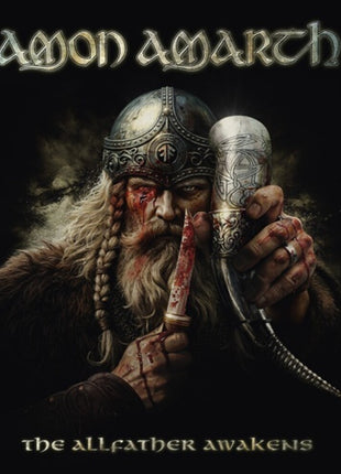 the album cover for Amon Amarth - The Allfather Awakens