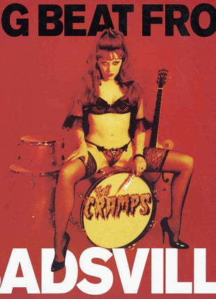 the album cover for Cramps - Big Beat From Badsville - 180gm White Vinyl [Colored Vinyl]