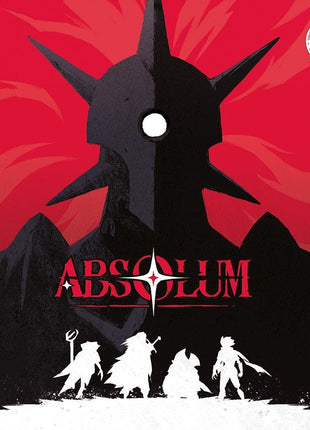 the album cover for Gareth Coker  (Colv) (Red) (Wht) - Absolum - (2026 Edition) - O.S.T. [Colored Vinyl] (Red)