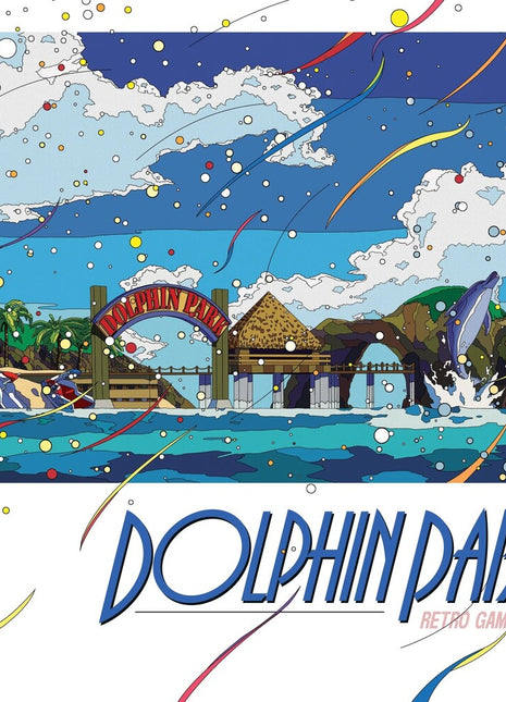 the album cover for Retro Game Remix - Dolphin Park (Music From Wave Race 64) (Blue)