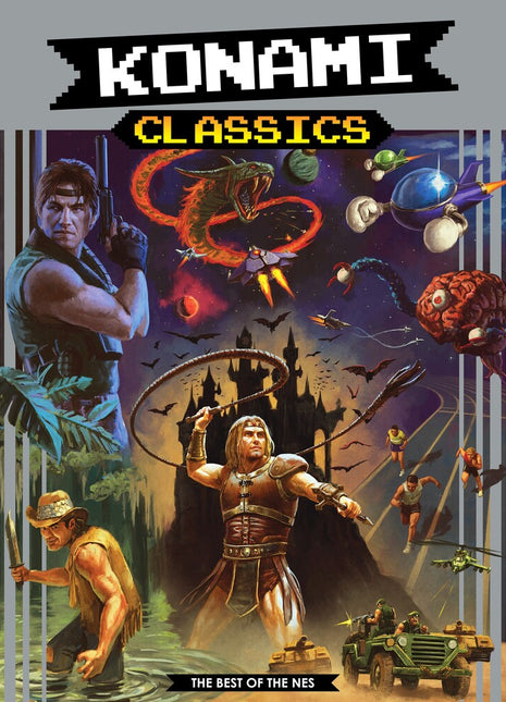 the album cover for Konami Kukeiha Club (Colv) (Red) (Ylw) - Konami Classics: The Best Of The Nes - O.S.T.