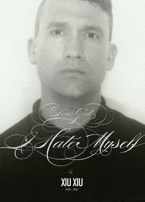 the album cover for Xiu Xiu - Dear God I Hate Myself - Deluxe Edition Silver
