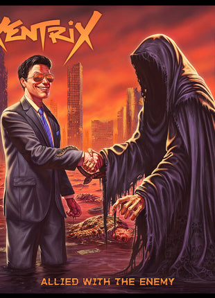 the album cover for Xentrix - Allied With The Enemy (Bonus Track)