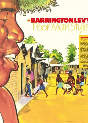 the album cover for Barrington Levy - Poor Man Style