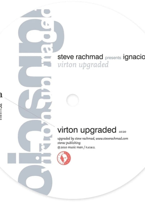 the album cover for Ignacio - Virton Upgraded