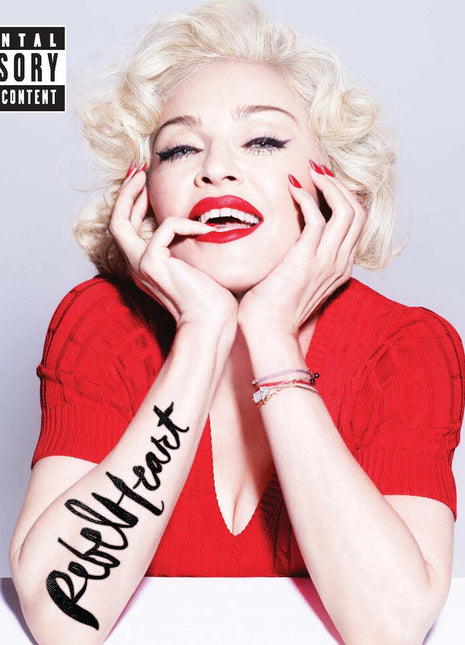 the album cover for Madonna - Rebel Heart (Japanese Edition) [Limited Edition] (Jewl)