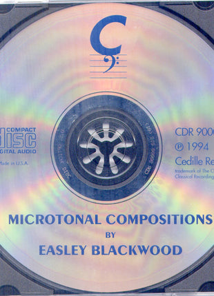 Easley Blackwood : Microtonal Compositions (CD, Album)
