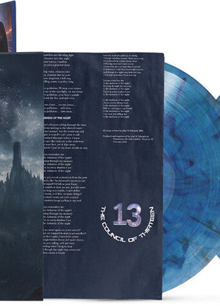 the album cover for Council Of Thirteen - Dark Side (Blue) [Colored Vinyl] (Gate) [Limited Edition]