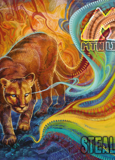 the album cover for MTN LION - Stealth