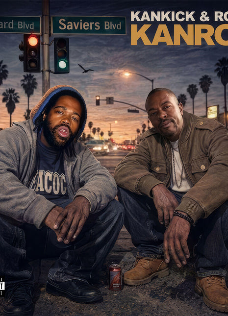 the album cover for Kankick & Roc C - Kanroc