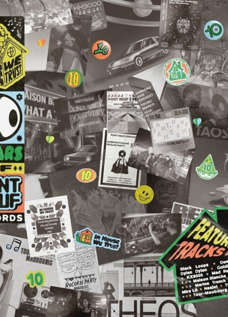 the album cover for Pont Neuf 10 Years: In House We Trust / Various - Pont Neuf 10 Years: In House We Trust / Various