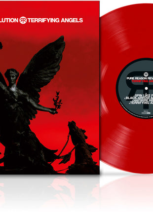 the album cover for Pure Reason Revolution - Terrifying Angels [Transparent Red]