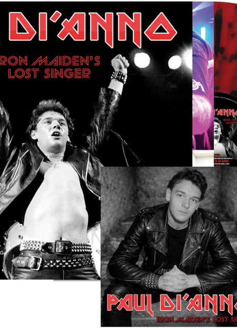 the album cover for Paul Di'Anno - Di'Anno: Iron Maiden's Lost Singer