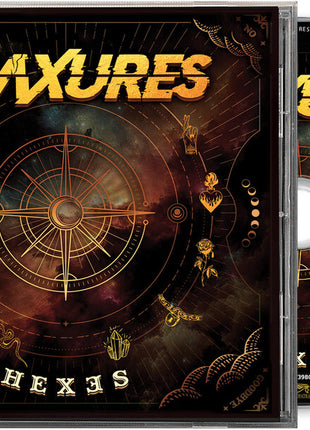 the album cover for Fraxures - Hexes