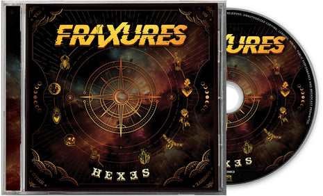 the album cover for Fraxures - Hexes