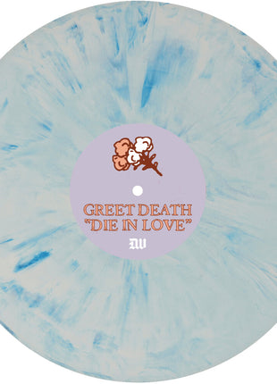 the album cover for Greet Death - Die In Love [Colored Vinyl]