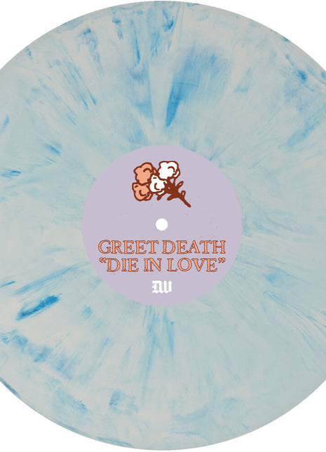 the album cover for Greet Death - Die In Love [Colored Vinyl]