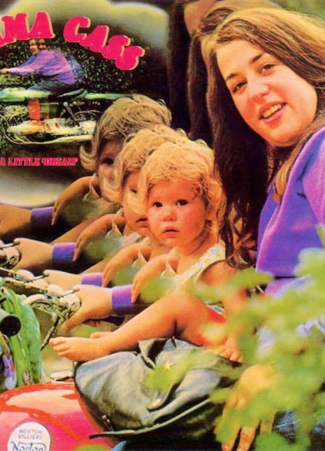 the album cover for Mama Cass - Dream A Little Dream