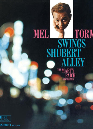 the album cover for Mel Torme - Swings Shubert Alley (Verve Vault Series) [180 Gram]