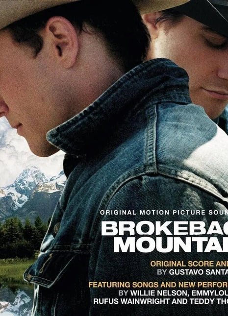 the album cover for Gustavo Santaolalla - Brokeback Mountain - Score [180 Gram Blue]