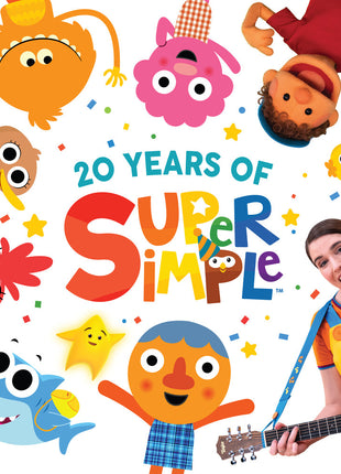 the album cover for Super Simple Songs - 20 Years Of Super Simple [Colored Vinyl] [Limited Edition]