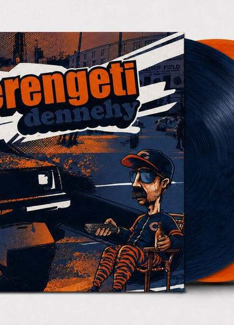 the album cover for Serengeti - Dennehy - 20 Anniversary [Colored Vinyl] [180 Gram] (Aniv)
