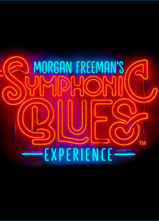 the album cover for Morgan Freeman / Chineke! Orchestra / Martin Gellner - Morgan Freeman's Symphonic Blues Experience