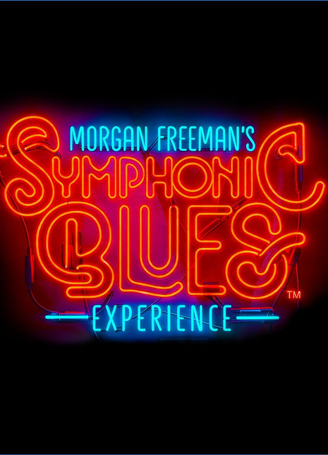 the album cover for Morgan Freeman / Chineke! Orchestra / Martin Gellner - Morgan Freeman's Symphonic Blues Experience