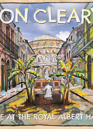 the album cover for Jon Cleary - Live At The Royal Albert Hall
