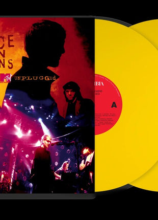 the album cover for Alice In Chains - Unplugged [Opaque Canary Yellow]