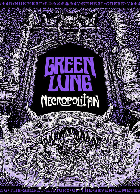 the album cover for Green Lung - Necropolitan (Jewl)