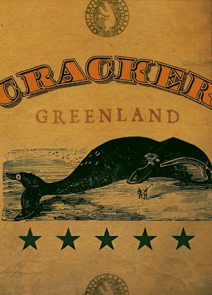 the album cover for Cracker - Greenland [Indie Exclusive Transparent Green/Dark Green]