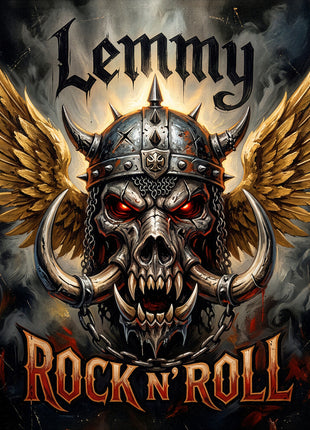 the album cover for Various Artists - Lemmy - Rock N Roll