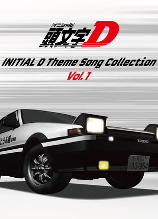 the album cover for Initial D Theme Songs Collection Vol. 1 / Various - Initial D Theme Songs Collection Vol. 1 / Various