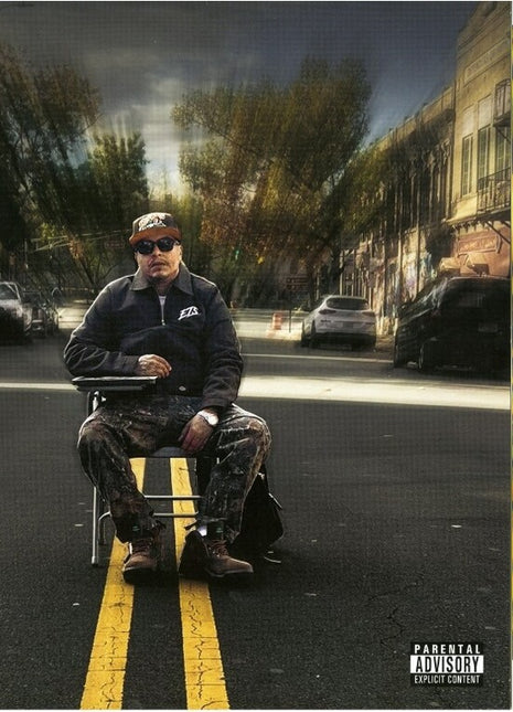 the album cover for Flee Lord / Jansport J - Halfway There (Blk) [Colored Vinyl] (Org) (Ylw) (Spla)