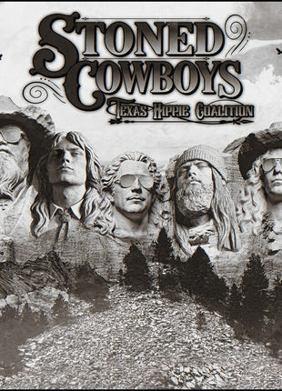 the album cover for Texas Hippie Coalition - Stoned Cowboys