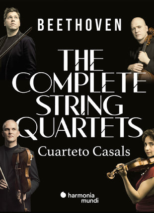 the album cover for Cuarteto Casals - Beethoven: Complete String Quartets