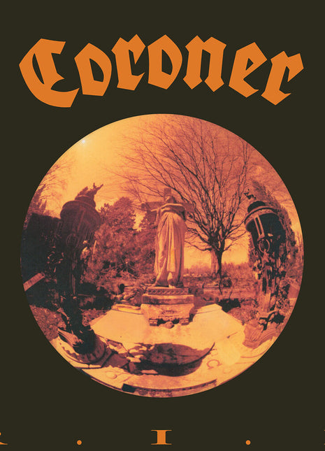 the album cover for Coroner - R.I.P. [Colored Vinyl] [Reissue]