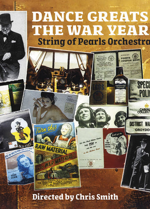 the album cover for String Of Pearls Orchestra - Dance Greats Of The War Years (Mod)