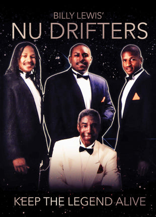 the album cover for Billy Lewis' Nu Drifters - Keep The Legend Alive (Mod)