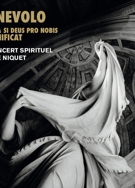 the album cover for Herve Niquet - Benevolo: Missa Si Deus Pro Nobis & Magnificat