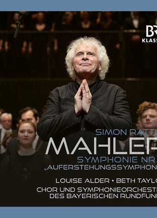 the album cover for Bavarian Radio Symphony Orchestra - Mahler: Sym No. 2