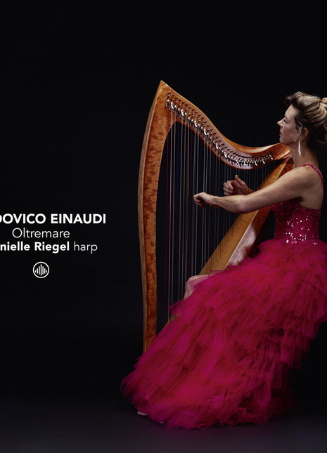 the album cover for Danielle Riegel - Einaudi: Oltremare