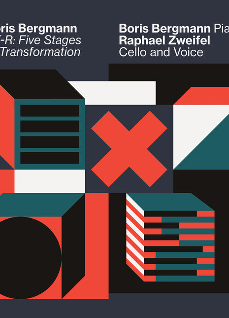 the album cover for Boris Bergmann - Ek-R - Five Stages Of Transformation