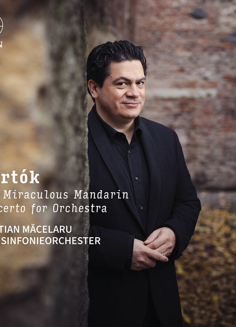 the album cover for Cristian Macelaru - Bartok: The Miraculous Mandarin & Con For Orch