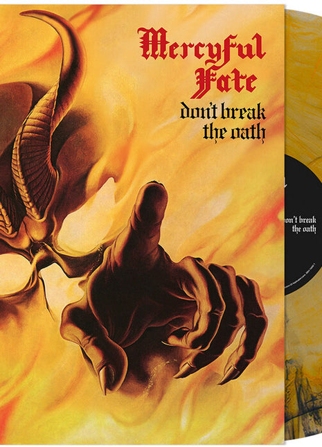 the album cover for Mercyful Fate - Don't Break The Oath (Blk) [Colored Vinyl] (Org) (Ylw)