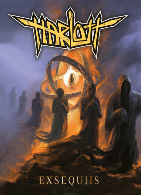 the album cover for Harlott - Exsequiis