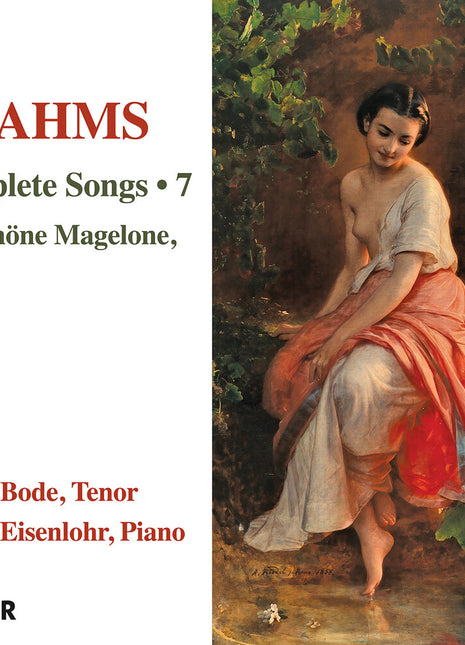 the album cover for Simon Bode - Brahms: Complete Songs Vol. 7