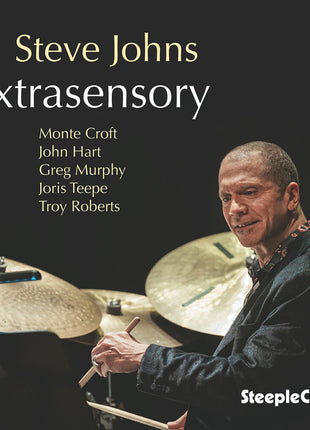 the album cover for Steve Johns - Extrasensory